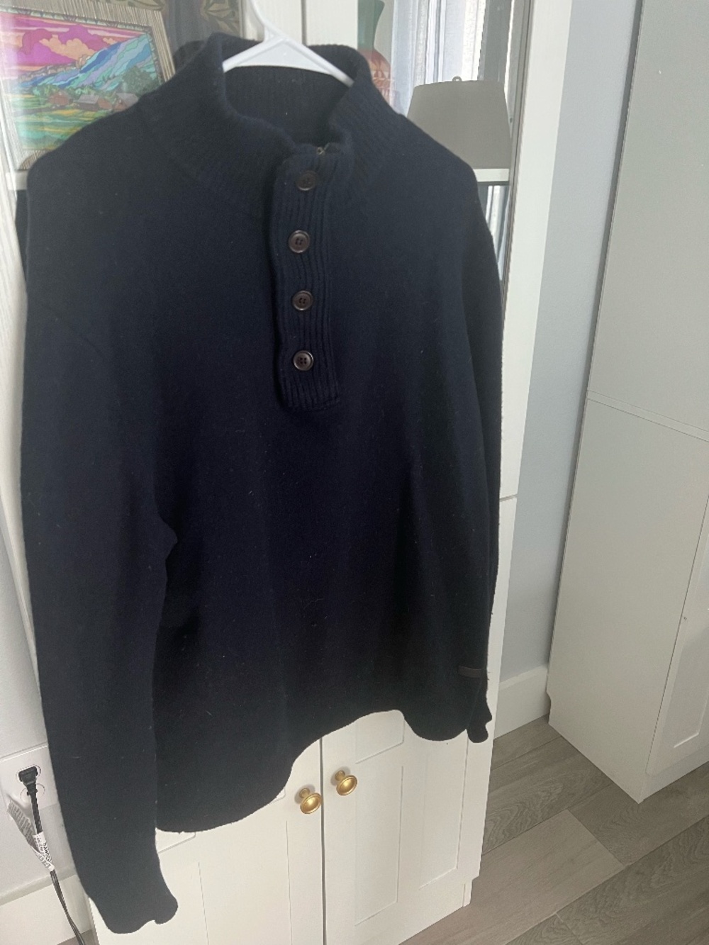Men's Barbour Wool Sweater, Size XL